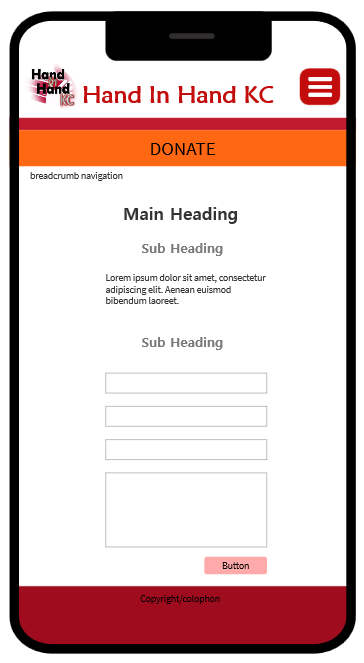 Second image of mobile mockups