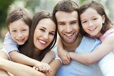 Image of smiling family